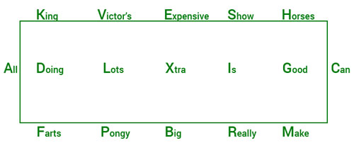 20m x 60m dressage arena and letters